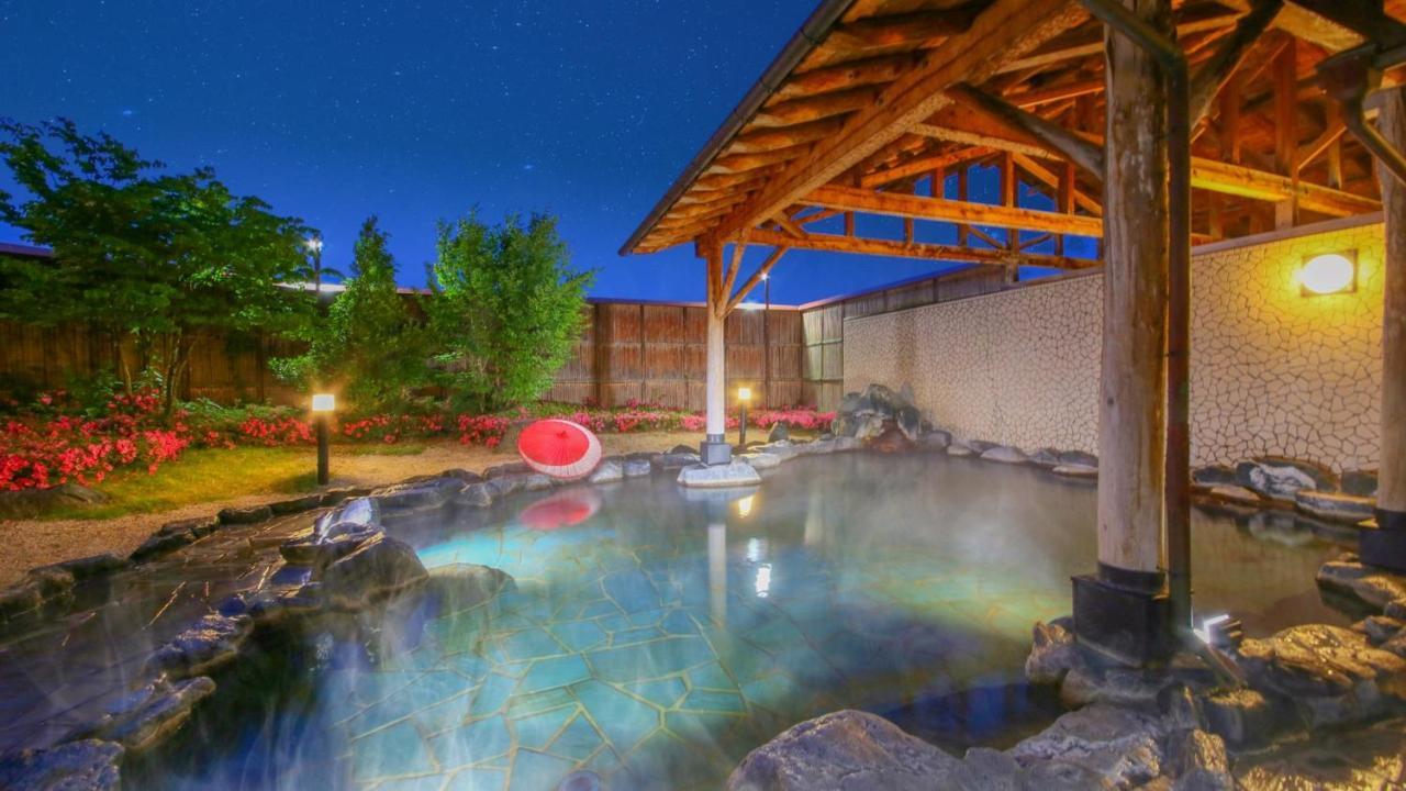 Ooedo Onsen Monogatari Aizu Hotel Eksteriør billede
